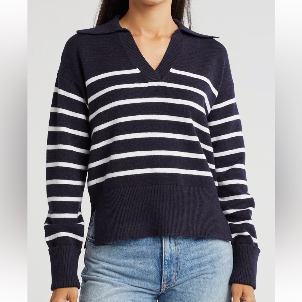 NWT French Connection Stripe Sweater Size S
